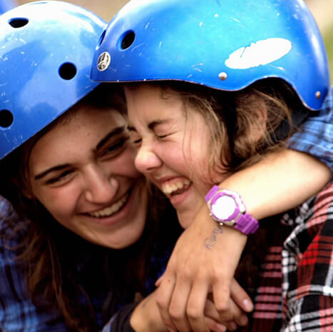 Happy participants